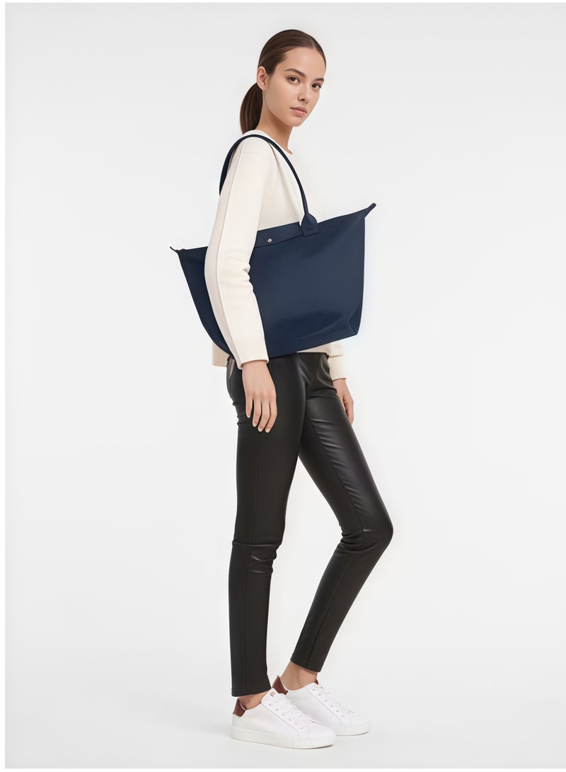 Longchamp Women's Classic Fashion Versatile Large Handbag Shopping Bag Shoulder Bag Handbag Eco-friendly Ocean Blue - Image 2